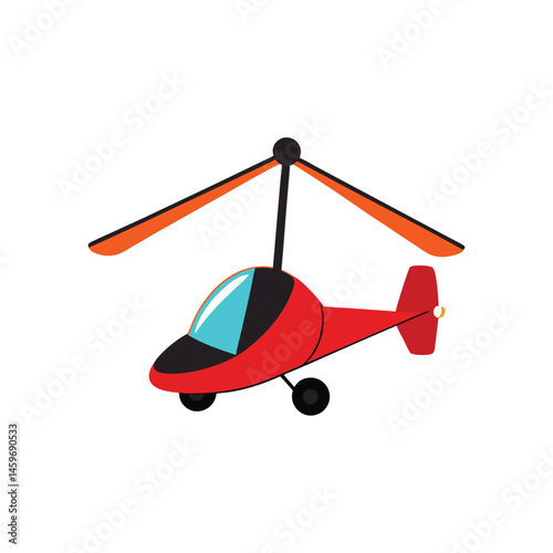 gyro plane vector