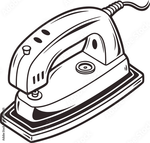 iron cartoon illustration