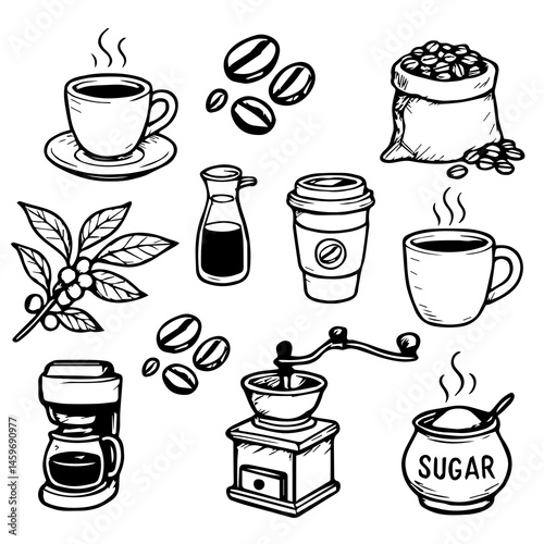 set of coffee