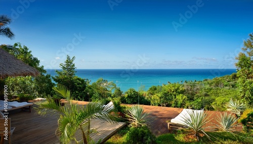 lush green eco resort luxury living in harmony with nature solar ocean view