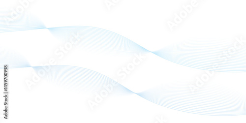  Abstract wave line for banner, wallpaper background with wave design.Abstract background with business lines.Dynamic flowing wave lines design element. Futuristic technology and sound wave pattern