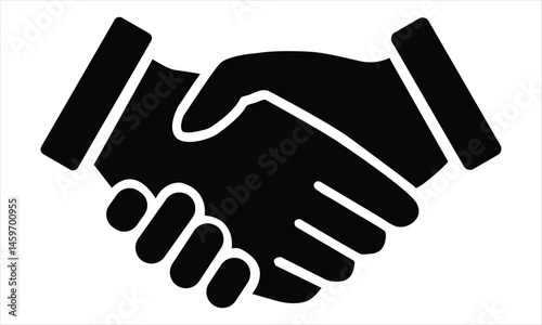 handshake vector illustration