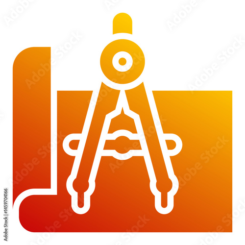 Drafting Compass Icon