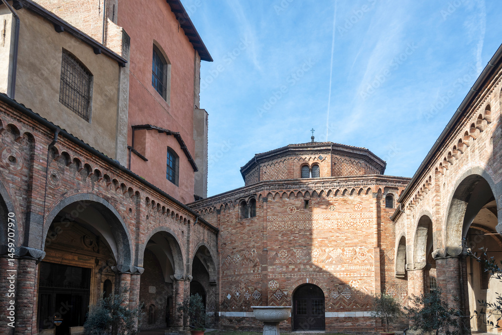 Fototapeta premium The old town of Bologna, Italy