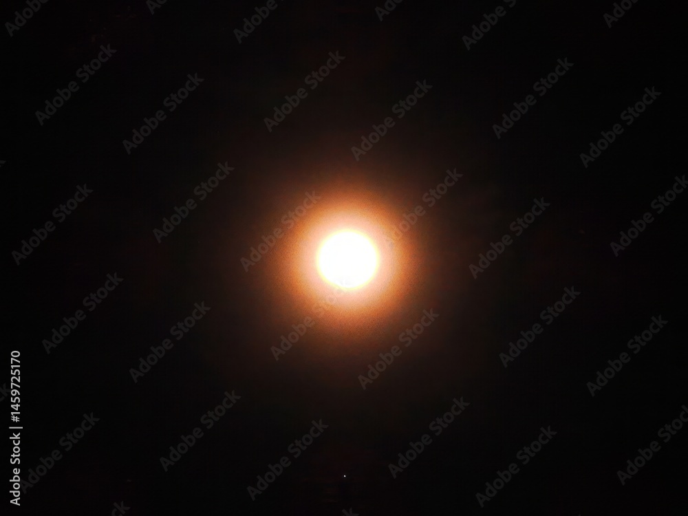Bright Full Moon at Night Celestial Lunar Orb Night Sky Space Photography Bright Full Moon at Night Celestial Lunar Orb Night Sky Space Photography