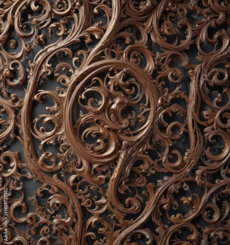 Intricate swirls, elegant flourishes, ornate details, creative, floral flourish