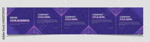 Social Media Carousel Post, Instagram Carousel Template, Microblog carousel template for social media post.
