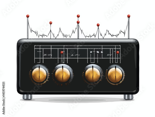 Oscillator vector art