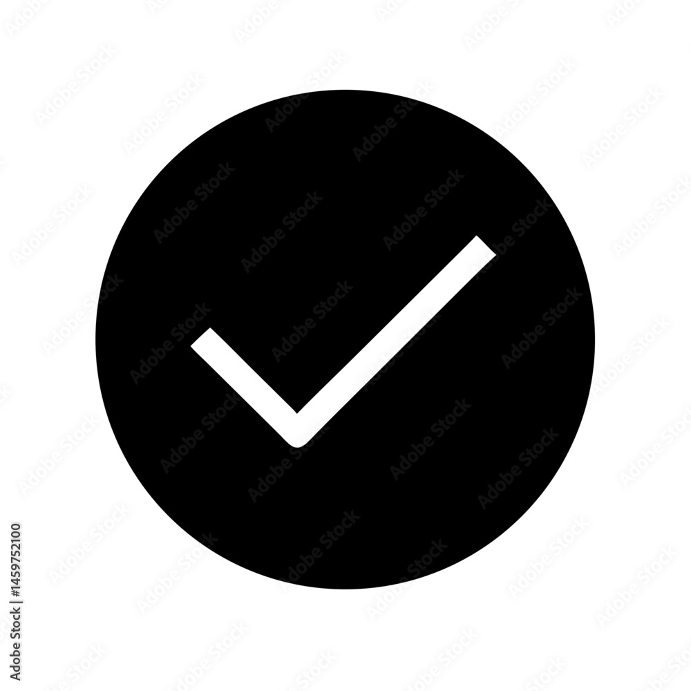 Check icon vector illustration Check icon vector illustration