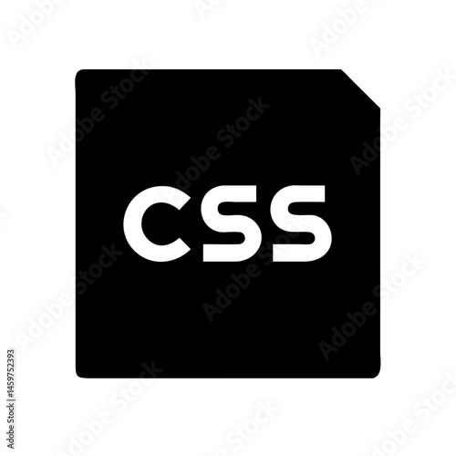 Css code icon vector illustration