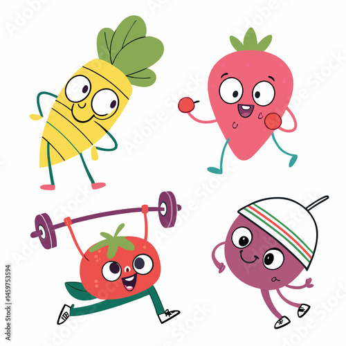 whimsical-vector-characters-engaging-in-healthy-ea