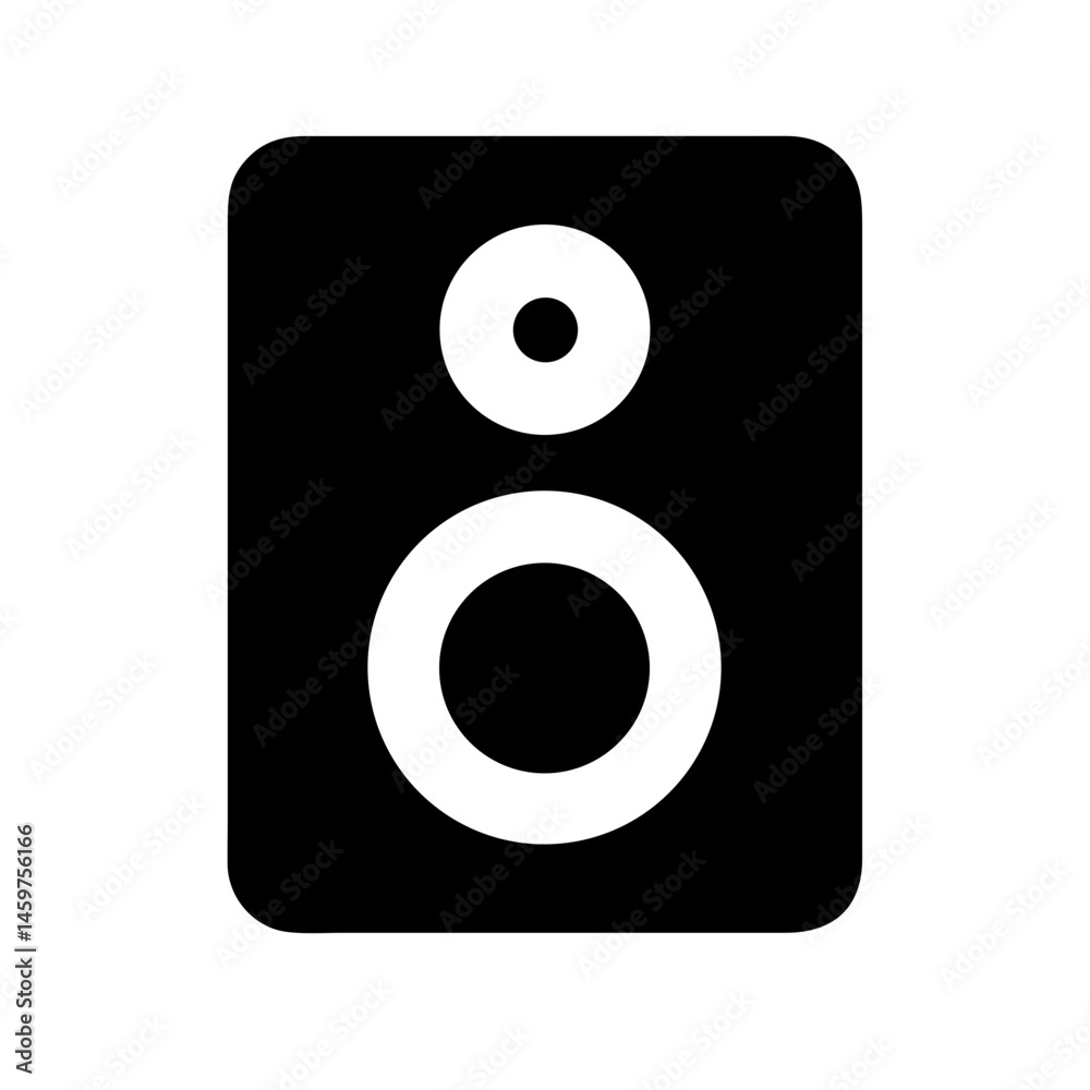 Speaker or volume icon vector illustration Speaker or volume icon vector illustration