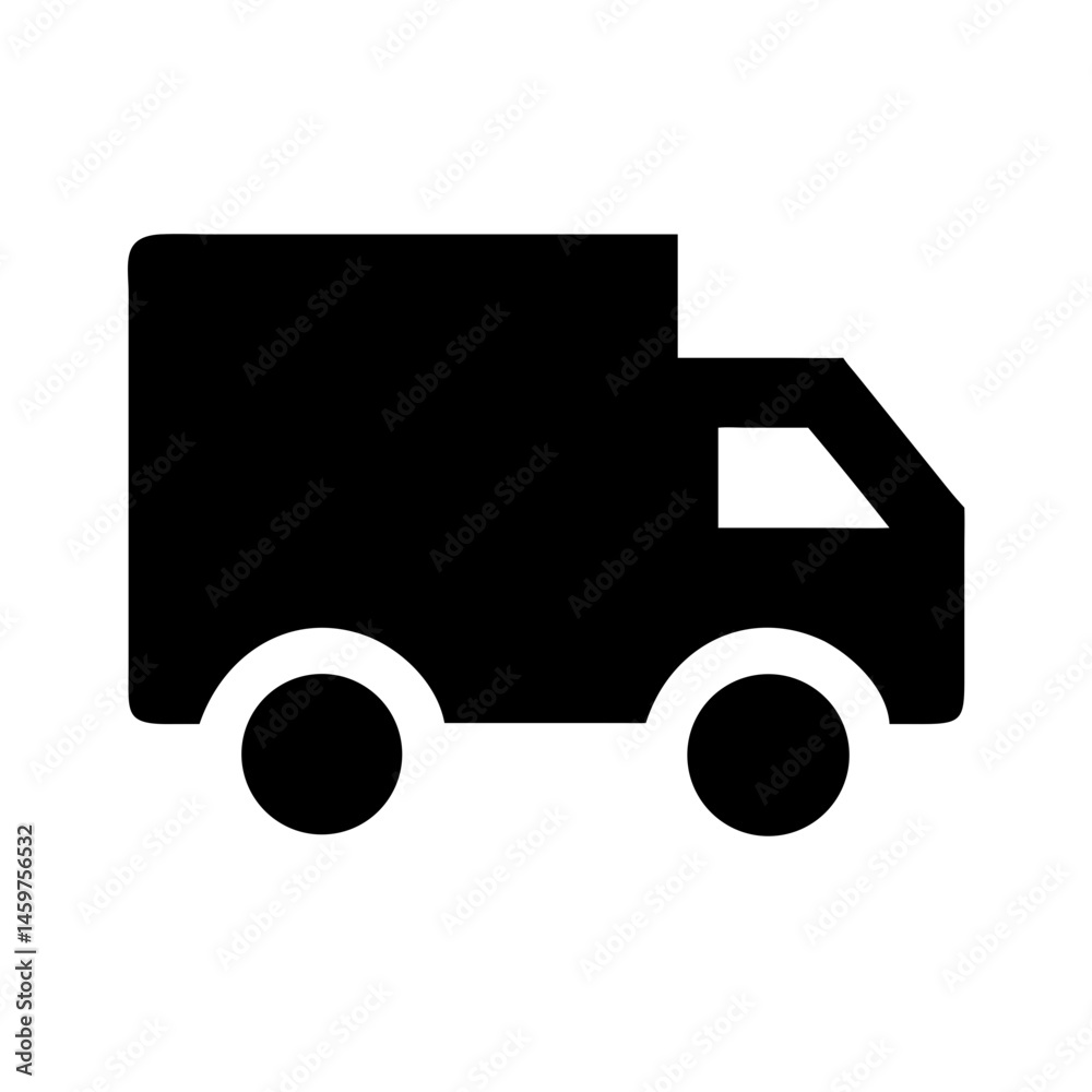 Delivery truck icon vector illustration Delivery truck icon vector illustration