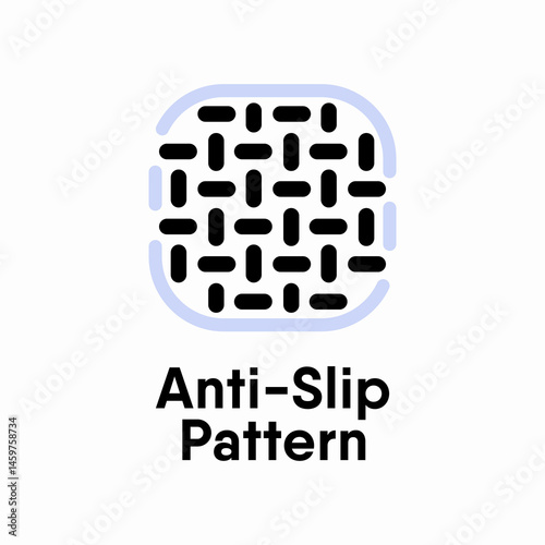 Anti-Slip Pattern information sign