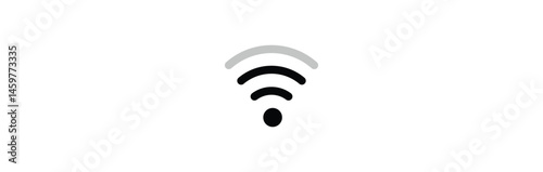 wifi icon set. Internet connection symbol. Vector illustration