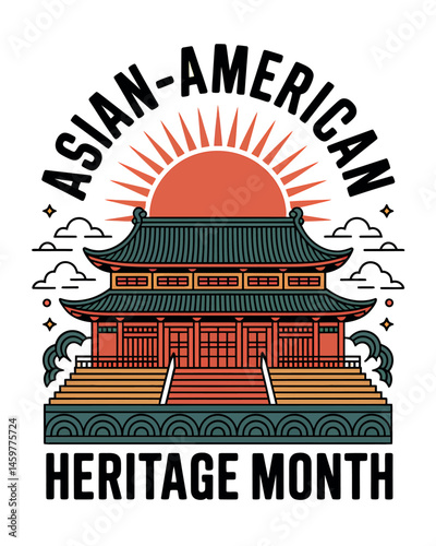 Asian American Heritage Month Celebration Design