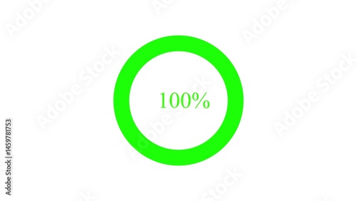 Loading circle, Progress loading bar circle icon 