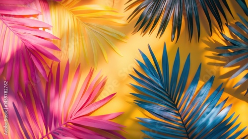 Tropical Leaf Background