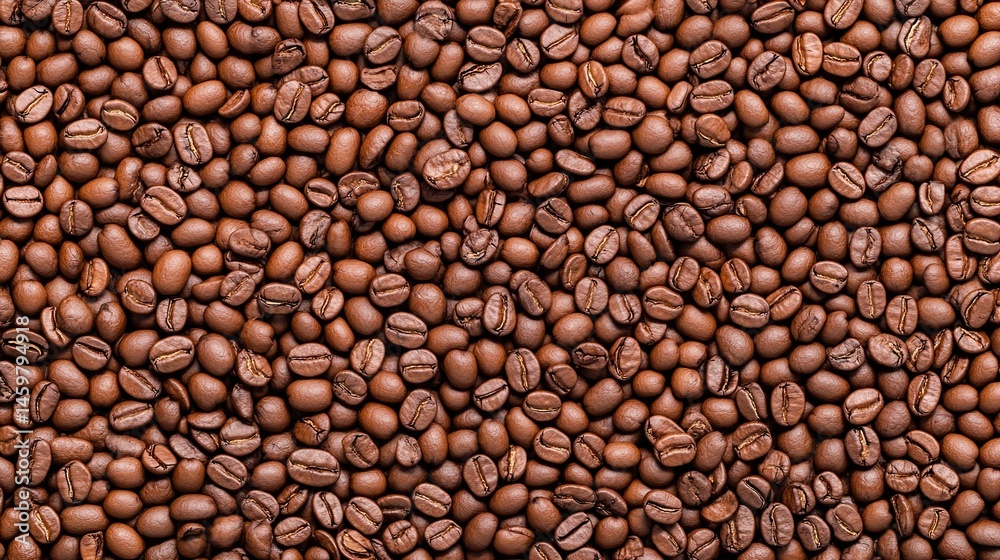 Lot of roasted brown coffee beans seamless pattern. Pile of premium roasted arabica coffee beans full background. Lot of roasted brown coffee beans seamless pattern. Pile of premium roasted arabica coffee beans full background.