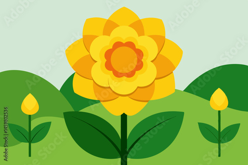 yellow flower