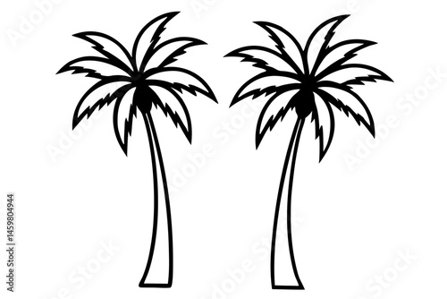 palm tree silhouette