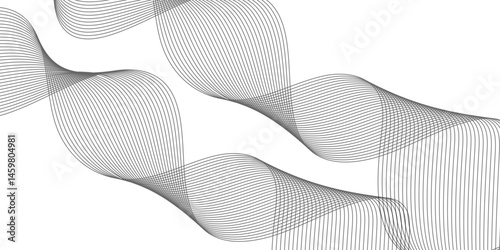 Abstract white background with a glowing abstract waves. Abstract wave element for design. Digital frequency track equalizer, Futuristic background design. Long exposure, Light painting photography.