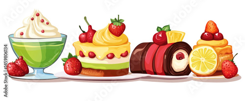 Cute Cartoon Vector Style Drawing Of  isolated on a transparent background