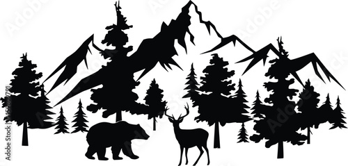 Mountain Metal Wall Decor, Mountain Tree and Cyclist Wall Art, Metal Biker Wall Art, Biker Metal Wall Art, Bicycle Lover Gift, Wall Hangings
ountain Forest Metal Wall Decor, Yard Mountain Range View, 