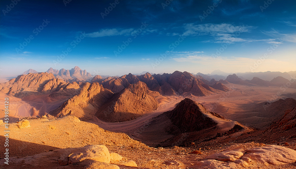 Naklejka premium our mountains near hofuf in saudi arabia