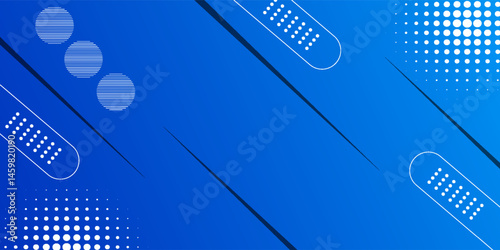 Abstract blue geometric background. shape combination Modern Vector illustration eps 10