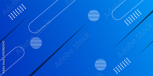 Abstract blue geometric background. shape combination Modern Vector illustration eps 10