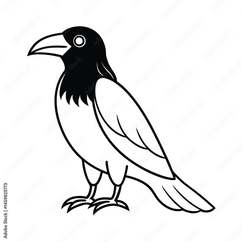 Fototapeta premium shani with crow