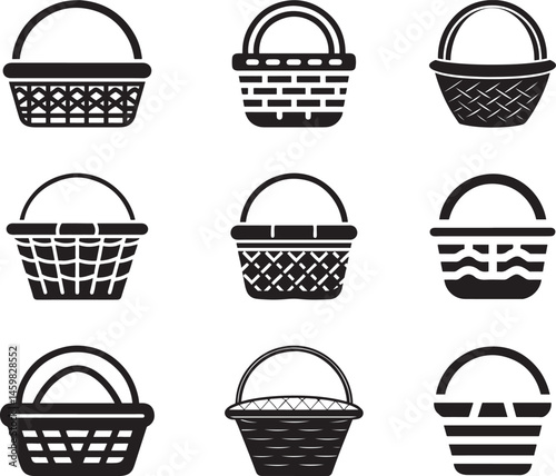 Wicker basket logo.
