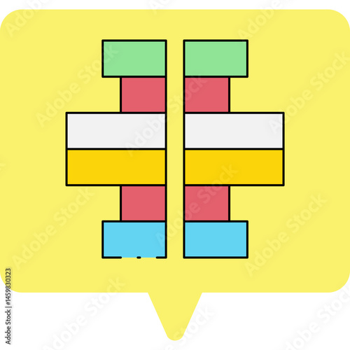 Hoverboard icon single vector illustration