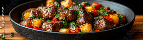 Warm and Savory Cast Iron Stew