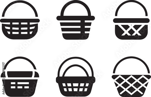 Wicker basket logo.