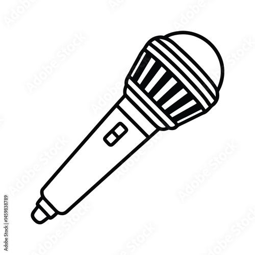 microphone vector illustration