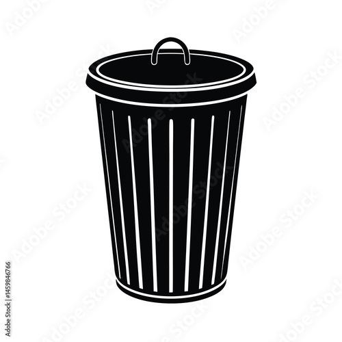 vector trash can icon