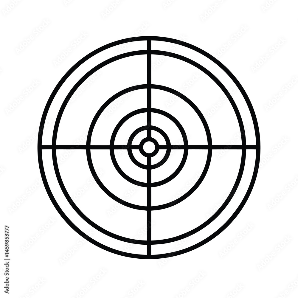 target on white background target on white background