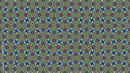 Geometric, Abstract, Floral, Organic seamless pattern design for prints and home decoration.