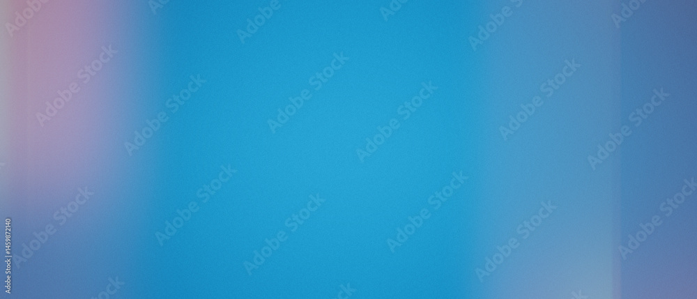 Blue, pink, purple, magenta grainy gradient background, empty space, noise texture, light spots, header, backdrop poster banner for design