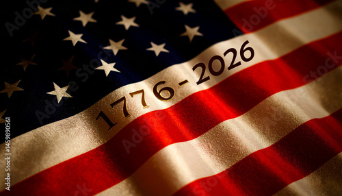 Series Celebrate America 250 - Graphic Illustration for America's 250th Birthday - (Semiquincentennial Celebration)