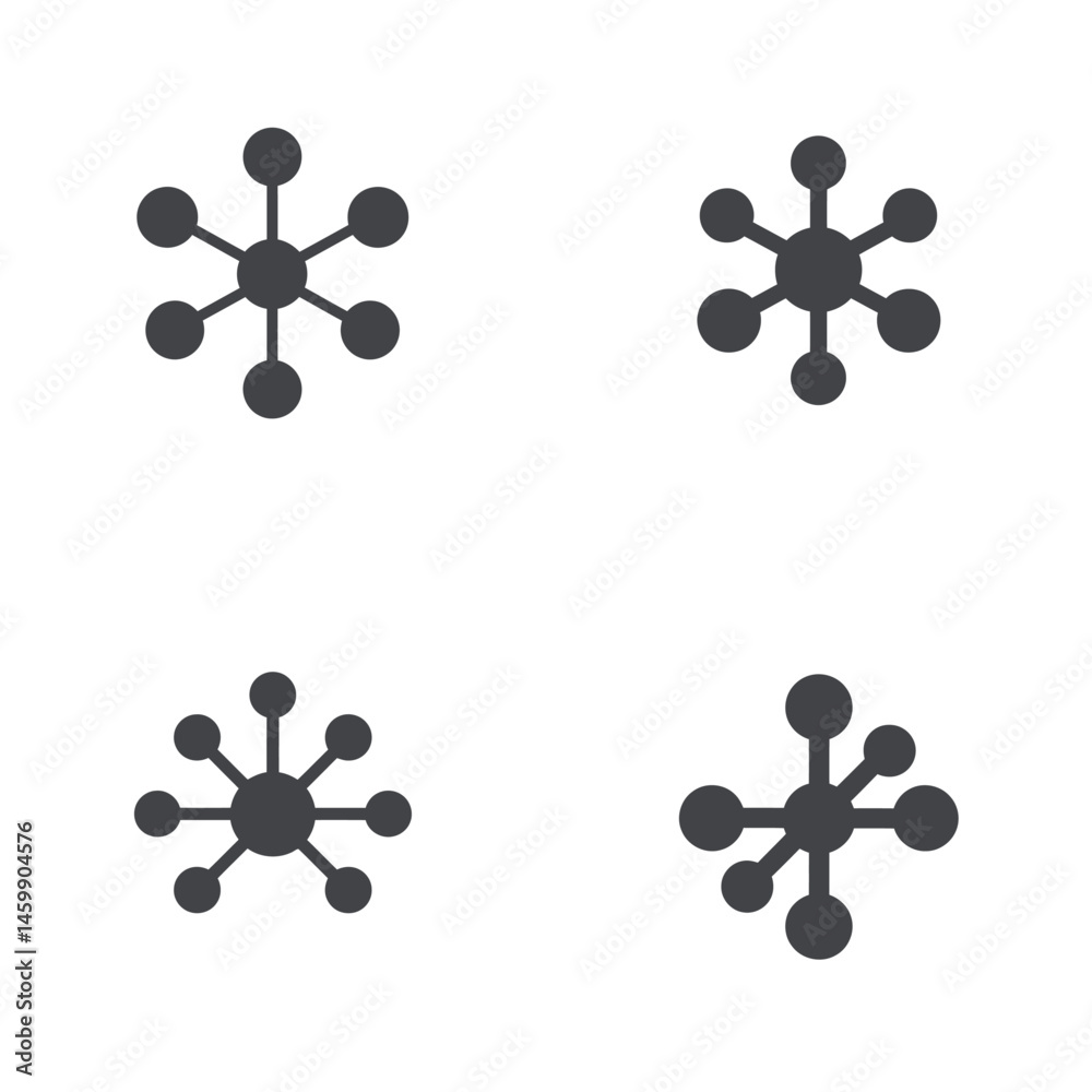 Network icon sheet, vector icons, simple shapes Network icon sheet, vector icons, simple shapes