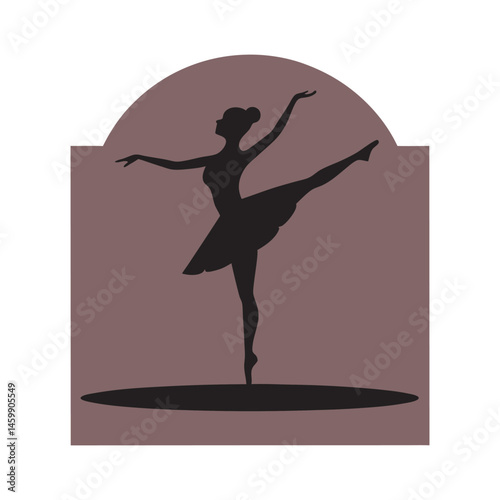Dancer Performing A High Kick Move