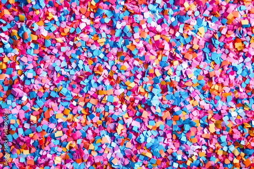 Vibrant confetti explosion joyful celebration colorful party