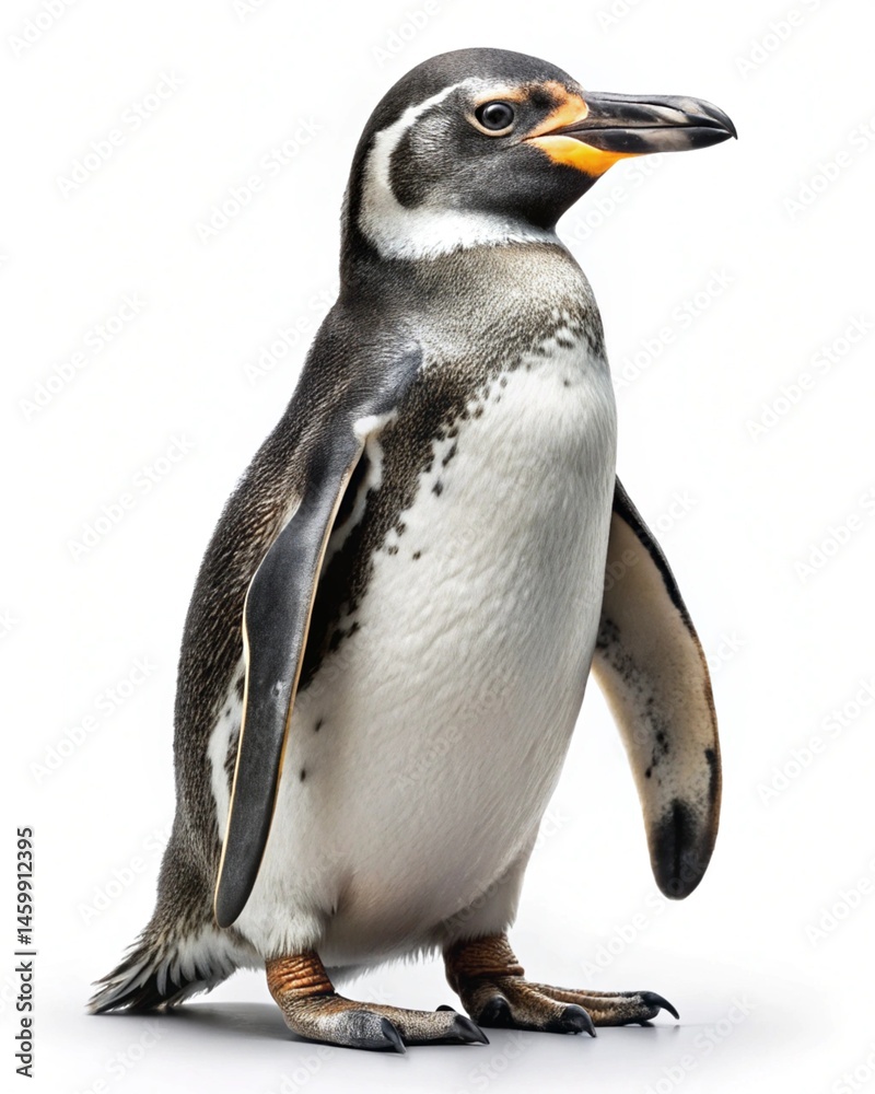 Fototapeta premium kairuku penguin isolated on white background