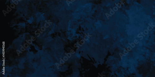 Bold Blue Grunge Aesthetic with Heavy Brush Texture and Modern Appeal

