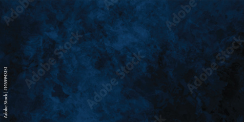 Blue Grunge Surface with Layered Texture and Deep Artistic Detail

