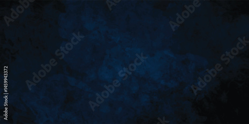 Rich Blue Artistic Canvas with Visible Texture and Raw Painted Expression

