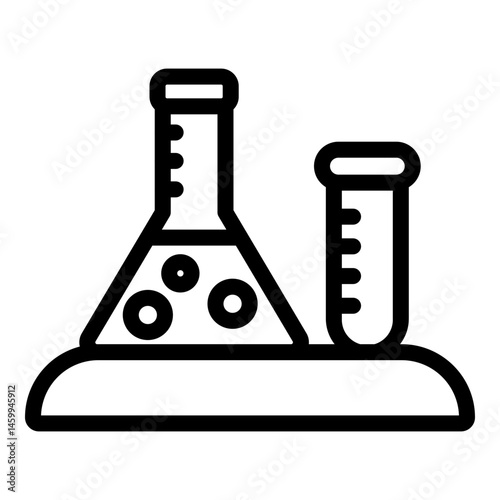 Dna Vector Line Icon Design